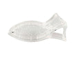 Storcator de Citrice Manual, Vivimall, Rezistente, Usor de Folosit si Depozitat, Durabil, Calitativ, 12x5.2 cm, Model Peste, Transparent - vivimall.ro