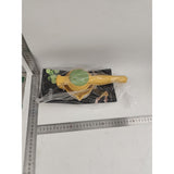 Storcator manual citrice, Vivimall, pentru lamai, portocale, cu actiune dubla, usor de utilizat, material ABS rezistent, 8x10x22 cm, Galben - vivimall.ro