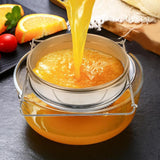 Strecuratoare Apicola, Vivimall, din Inox, Dubla, Filtrare Miere, 25 x 25 x 10 cm, Gri - vivimall.ro