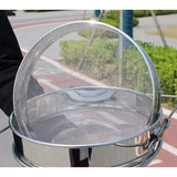 Strecuratoare Apicola, Vivimall, din Inox, Dubla, Filtrare Miere, 25 x 25 x 10 cm, Gri - vivimall.ro