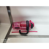 Sticla de Apa, Vivimall, Termica, Mentinere 6 Ore, 1400 mL, cu Pai si Capac, PP si Silicon, cu Maner Negru, 25.5x7.5 cm, Roz - vivimall.ro