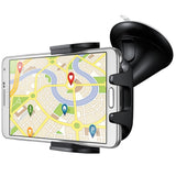 Suport auto parbriz Samsung EE-V200 + Incarcator auto Samsung EP-LN915UB cu cablu Type C detasabil inclus, Negru - vivimall.ro