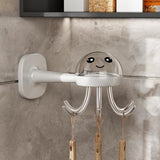 Cuier Caracatita Adeziv cu 6 Brate | WallGrip - vivimall.ro
