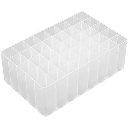 Suport De Depozitare, Vivimall, pentru Markere, Suport Pentru Stilouri, Cutie De Depozitare pentru Birou, Multi-Functionala, 60 Spatii, Alb/Negru - vivimall.ro