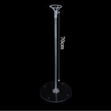 Suport de Masa pentru Baloane, Vivimall, Accesoriu Decorativ, din Plastic, 70 cm, Transparent - vivimall.ro