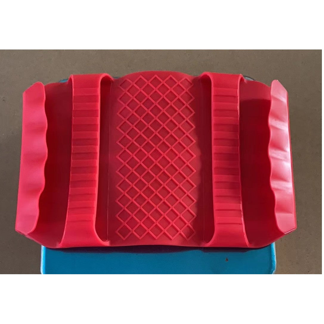 Suport De Silicon Multifunctional De Mana, Pentru Cuptor, Alimente Fierbinti, Carne, Izolare Termica, Anti-Alunecare, 18X12X1.5 Cm - vivimall.ro