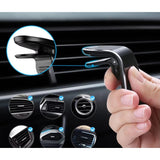 Suport de Telefon, Vivimall, pentru Ventilatie, din ABS si Magnet, 3.8 x 3.7 x 6.2 cm, Universala, Albastru - vivimall.ro