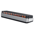Suport Numar de Telefon pentru Parcare Auto, Vivimall, Suport pentru Numarul de telefon, Pop-Up pentru Ascundere, Banda Adeziva Inclusa, 150 x 52 x 60 mm, Cifre Rosii, Space Gray - vivimall.ro