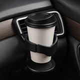 Suport pahar Flippy pentru mașină, design compact și minimalist, vedere din spate