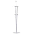 Suport pentru Baloane, Vivimall, cu Trei Straturi, pentru 7 Baloane, 70 cm, Transparent - vivimall.ro
