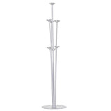 Suport pentru Baloane, Vivimall, cu Trei Straturi, pentru 7 Baloane, 70 cm, Transparent - vivimall.ro