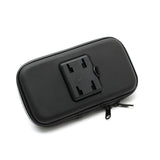 Suport husa telefon mobil Flippy pentru bicicleta si motocicleta, rezistent apa si socuri, touchscreen, 360 rotativ, negru, 4.8 - 5.4 inch - vivimall.ro