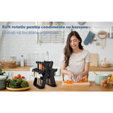 Suport condimente rotativ 360 grade | SpiceTurn - vivimall.ro