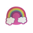 Suport pentru Pahar, Vivimall, Model Curcubeu, din PVC, 18.5 x 18.5 cm, Rezistent la Caldura, Multicolor - vivimall.ro