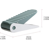 Suport pentru Pantofi, , cu Două Straturi, Organizator, Antiderapant și Durabil, Inălțime Reglabilă, 25.5x11x7.5 cm, Verde, 150 g - vivimall.ro