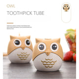 Suport scobitori multifunctional forma bufnita | WiseHolder - vivimall.ro