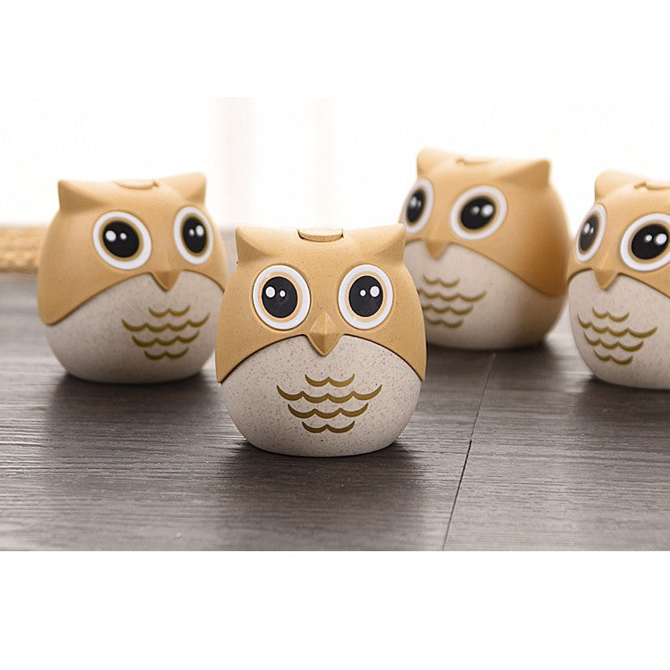 Suport scobitori multifunctional forma bufnita | WiseHolder - vivimall.ro