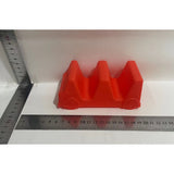 Suport pentru Taco, Vivimall, Model Autobuz, 14 x 7.5 x 6.5 cm, din PP, Portocaliu - vivimall.ro