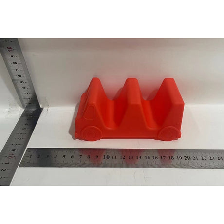 Suport pentru Taco, Vivimall, Model Autobuz, 14 x 7.5 x 6.5 cm, din PP, Portocaliu - vivimall.ro