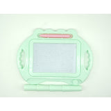 Tabla Magnetica pentru desen Vivimall, Pix, forma dreptunghi, dimensiuni 23x17 cm, Dezvolta Creativitatea, cu picioare suport, Verde, Resigilat - vivimall.ro