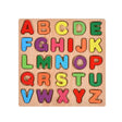 Tabla Montessori, Vivimall, din Lemn, Educatie Timpurie Alfabet, 26 Litere Lemn, +18 Luni, 20 x 20 cm, Vopsea pe Baza de Apa, Multicolor - vivimall.ro