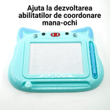 Tablita magnetica pisica cu creion | CreativeCat - vivimall.ro