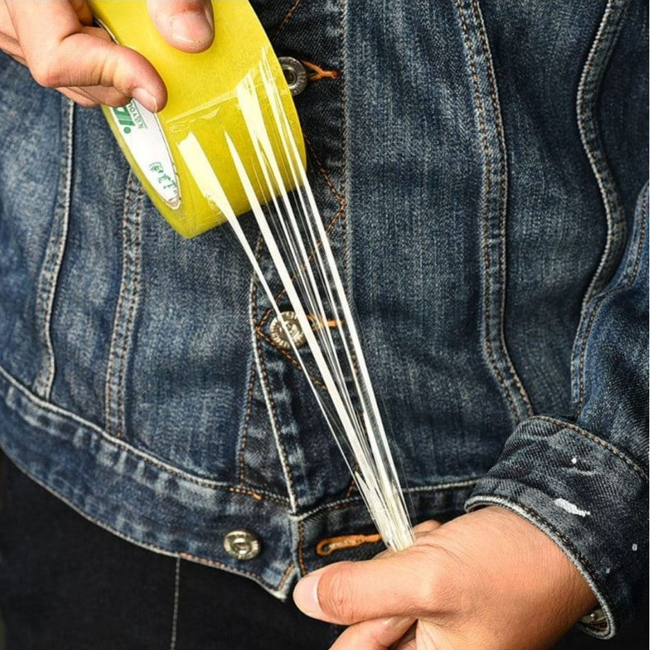 Banda Adeziva Tip Scotch, Vivimall, 190 m, 15cmx4.8cm, Transparent - vivimall.ro