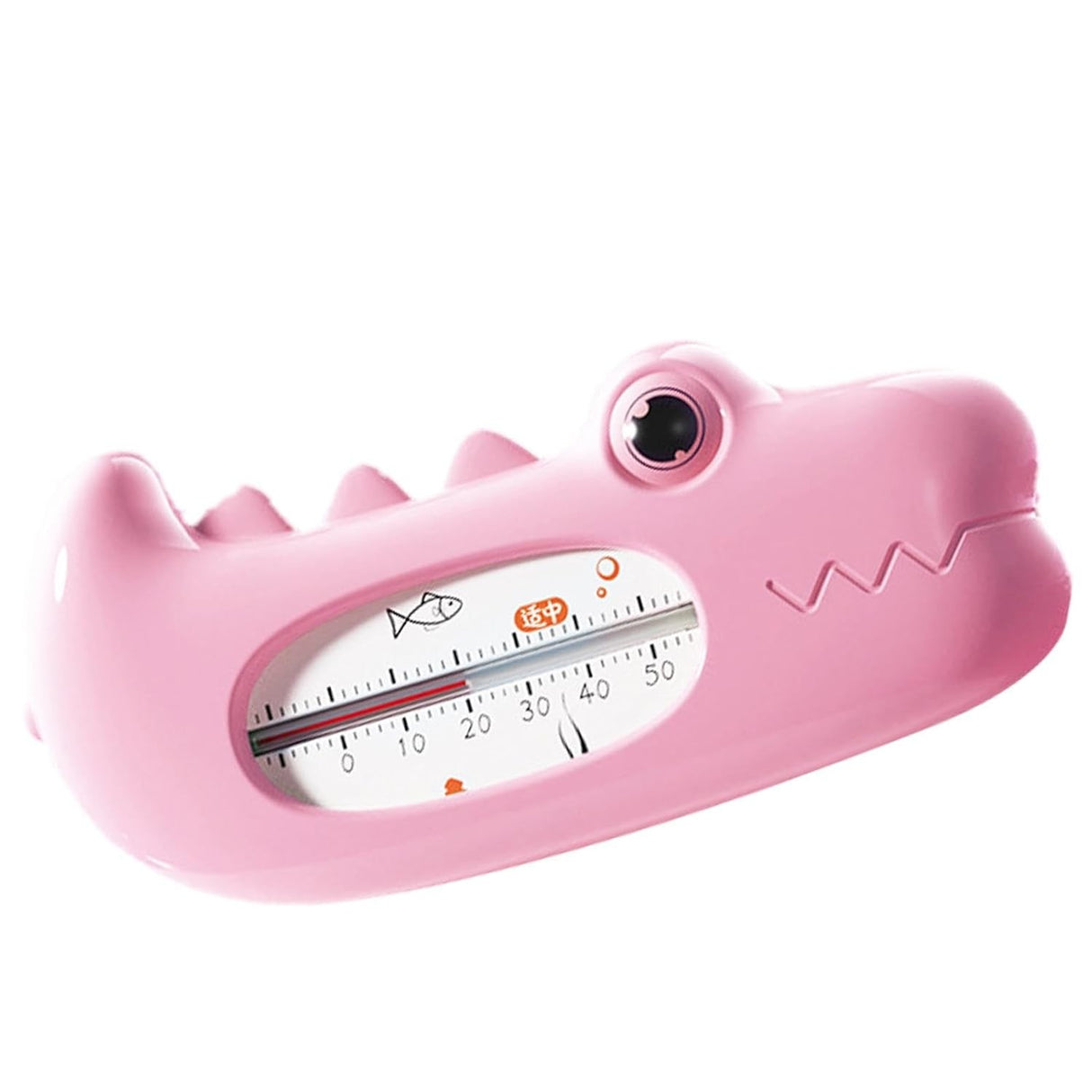 Termometru Pentru Baie, Plutitor, Rezistent La Apa, Multifunctional, Model Crocodil, 2.7X6.5X3.7 Cm - vivimall.ro