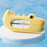Termometru Pentru Baie, Plutitor, Rezistent La Apa, Multifunctional, Model Crocodil, 2.7X6.5X3.7 Cm - vivimall.ro