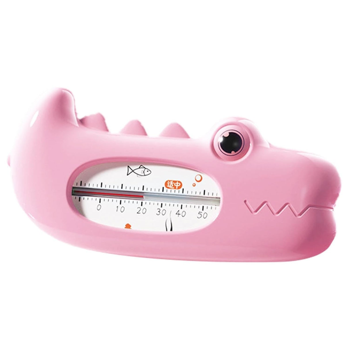 Termometru Pentru Baie, Plutitor, Rezistent La Apa, Multifunctional, Model Crocodil, 2.7X6.5X3.7 Cm - vivimall.ro