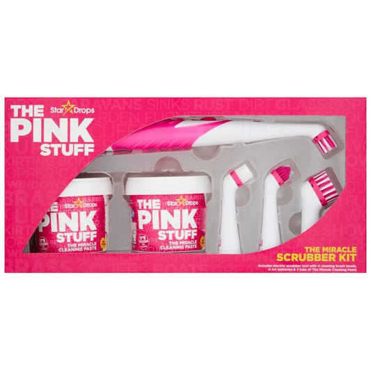 The Pink Stuff Scrubber Kit Universal, 500g, 4 kefés