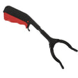 Clește pentru colectarea deșeurilor din metal și plastic, 30 cm, culoare negru și roșu, vedere frontală
