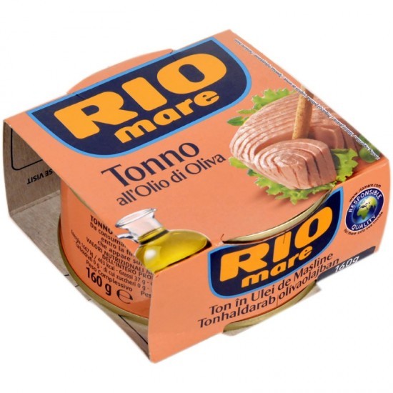 Rio Mare tonhal olívaolajban, 160 g 