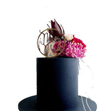 Topper Tort, Vivimall, Model 2 Mr&Mrs, din Plastic, Auriu - vivimall.ro