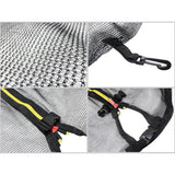 Cadru din oțel galvanizat trambulinǎ Flippy 4.28x2.6m, detaliu picior rezistent la intemperii