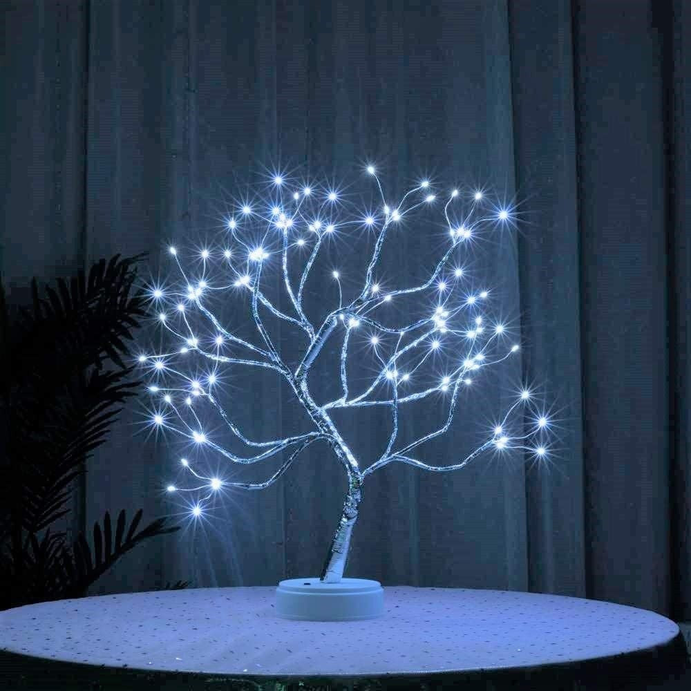 LED éjszakai fény elemekkel és USB-vel, menő