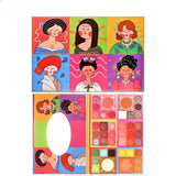 Sminkkészlet, Kevin&amp;Coco szemhéjfesték paletta 42 pigmentált színnel