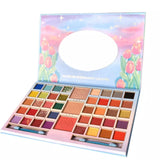 Sminkkészlet, Kevin&amp;Coco szemhéjfesték paletta 43 pigmentált színnel