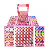 Sminkkészlet, Kevin&amp;Coco szemhéjfesték paletta 62 pigmentált és gyöngyházfényű színnel