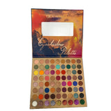 Sminkkészlet, Oulanao szemhéjfesték paletta 72 pigmentált és nude színnel