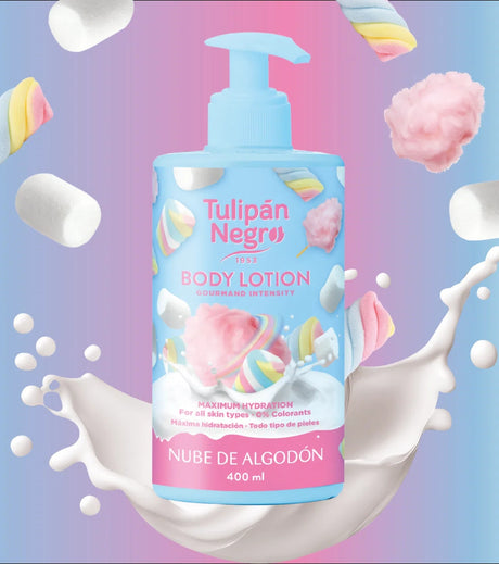 Loțiune Corporală Tulipán Negro *Gourmand Intensity* 400 ml - Hidratare și parfum