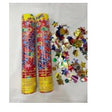 Tun de Confetti, Vivimall, Party Popper, 60x5 cm, Model Stelute, Inimioare, Paiete, Lucioase, 3 cm Diametru, Multicolor - vivimall.ro