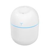 Mini Umidificator Portabil, Vivimall, 2 Moduri, Aromaterapie, Silentios, Lumina Ambientala, Incarcare USB, 220 ml, 8 x 8 x 10.3 cm, Alb - vivimall.ro