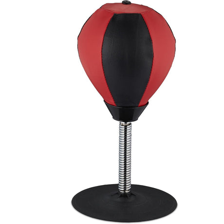 Jucarie Interactiva, Vivimall, Model Sfera de Box cu Suport de Masa, Inaltime Reglabila, +3 Ani, 10.5 x 20 x 23.5 cm, Rosu/ Negru - vivimall.ro