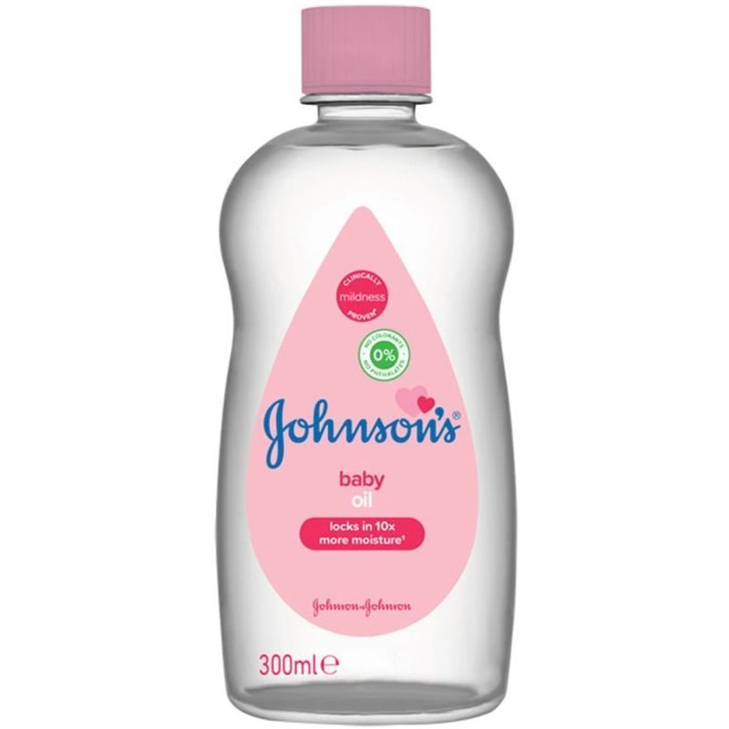 Johnson's Baby Olaj, 300 ml, rózsaszín