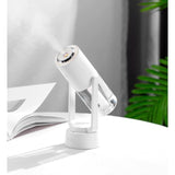 Hordozható ultrahangos légtisztító és párásító LED-del | AeroLuxe