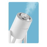 Hordozható ultrahangos légtisztító és párásító LED-del | AeroLuxe