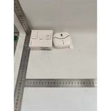 Unghiera Electrica, Vivimall, Aparat de Tuns Unghiile pentru Copii si Adulti, Portabila cu 2 Baterii AA, Zgomot redus 50 db, 7.4 x 7.3 x 3 cm, Alba - vivimall.ro