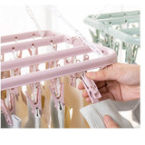 Uscator De Rufe 32 De Cleme, Plastic, Pliabil, Rotire 360 Grade, 32X32 Cm - vivimall.ro