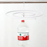 Uscator de Rufe Spiralat, Vivimall, din Otel Inoxidabil de 10 mm, Detasabil, 40 x 43 x 18 cm, Alb - vivimall.ro